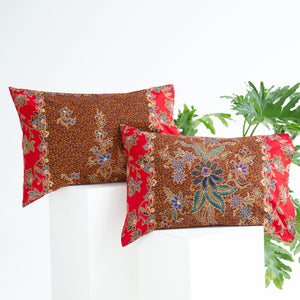 Crimson Lotus Pillowcase Set