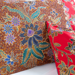 Crimson Lotus Pillowcase Set