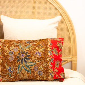 Crimson Lotus Pillowcase Set