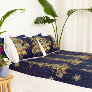 
            
                Load image into Gallery viewer, Midnight Paradise Duvet Cover and Pillowcase set
            
        