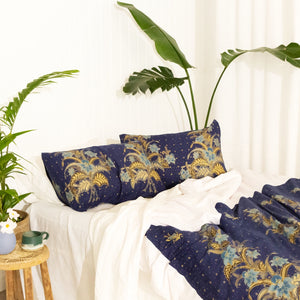 Midnight Paradise Duvet Cover and Pillowcase set