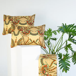 Silk Golden Rainbow Duvet Cover and Pillowcase Set
